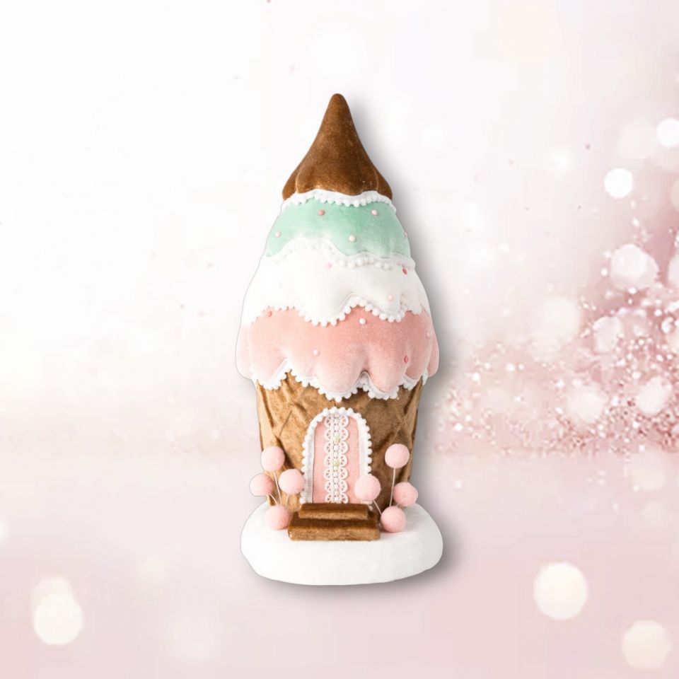 18in Ice Cream House December Diamonds