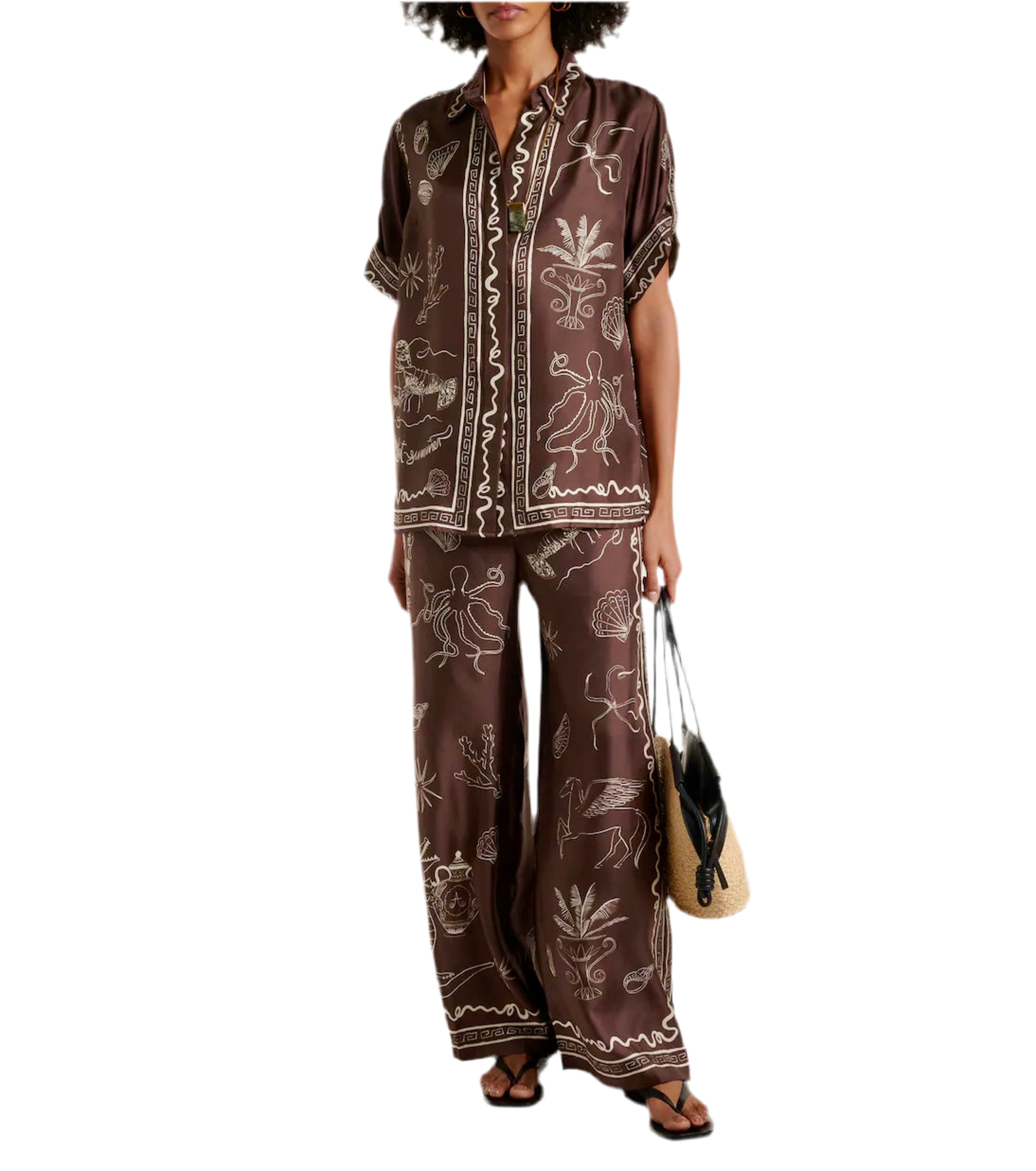 Unique Chocolate Seashell Outfit Set