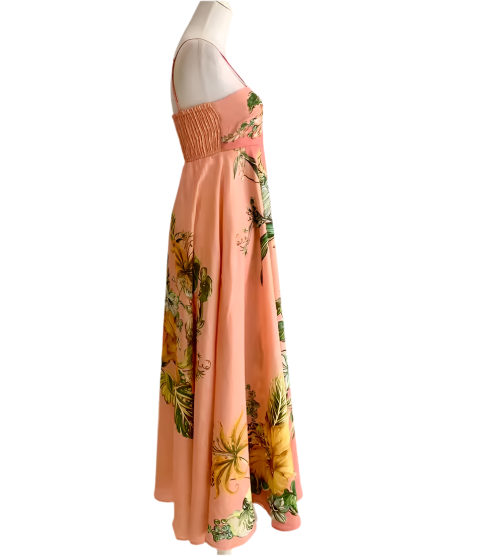 Floral Sundress Coral