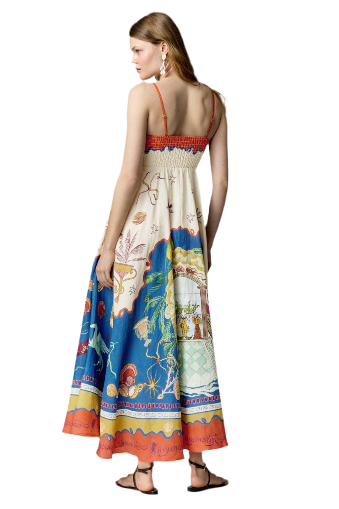 Greek Blue Sundress