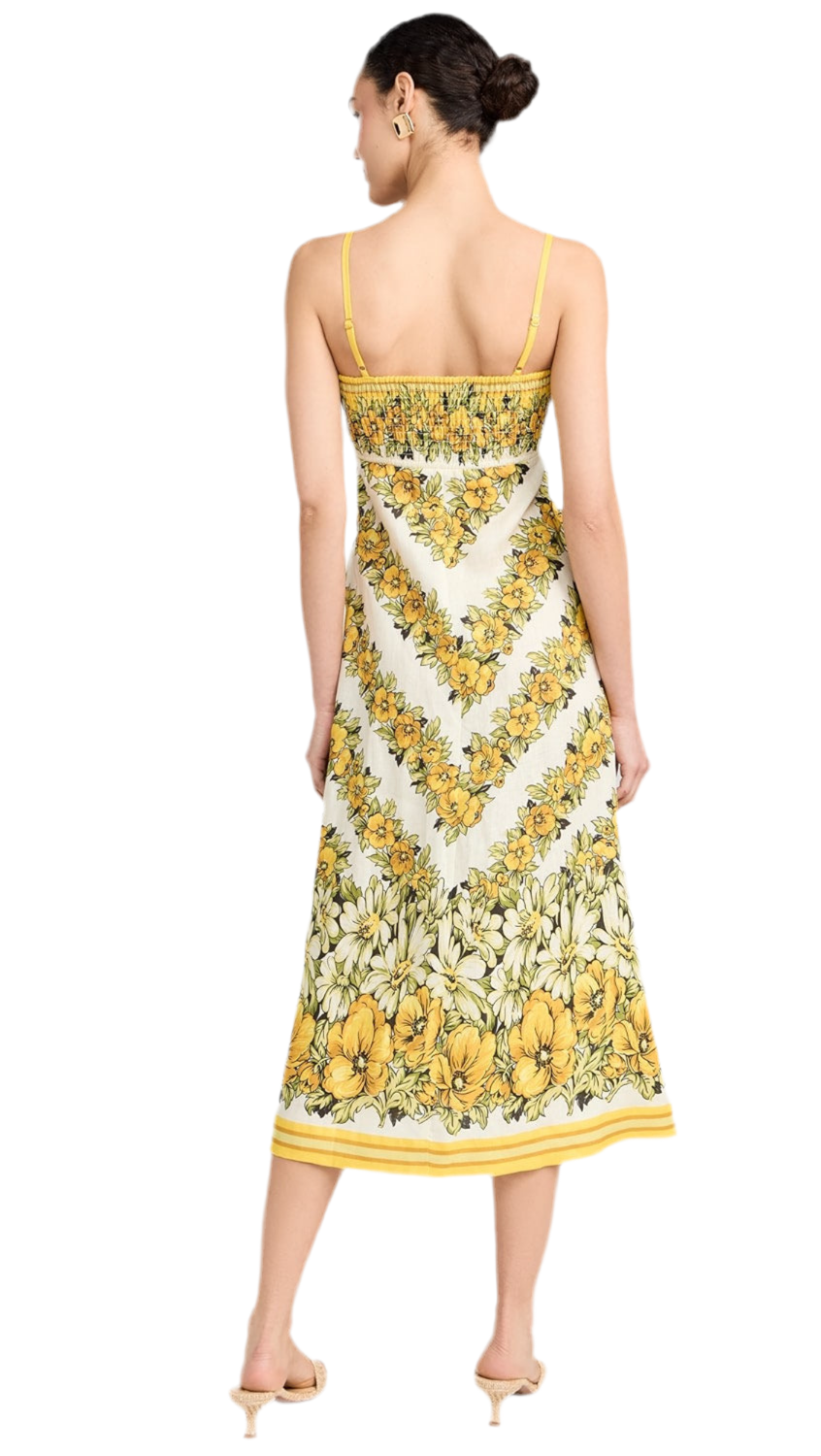 Floral Yellow Sundress