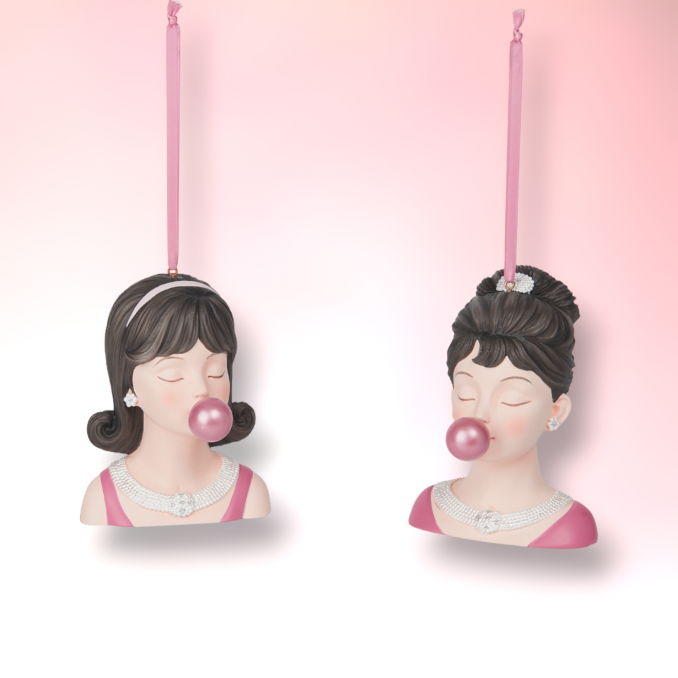 Bubblegum Girl Ornaments /2
