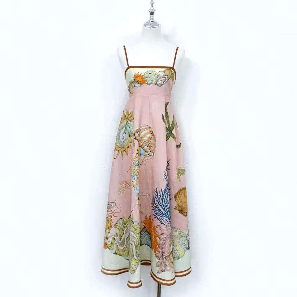 Starfish Sundress Pink