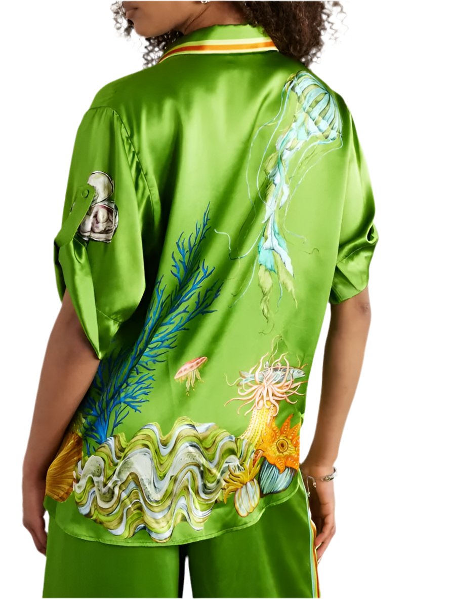 Unique Green Starfish Outfit Set