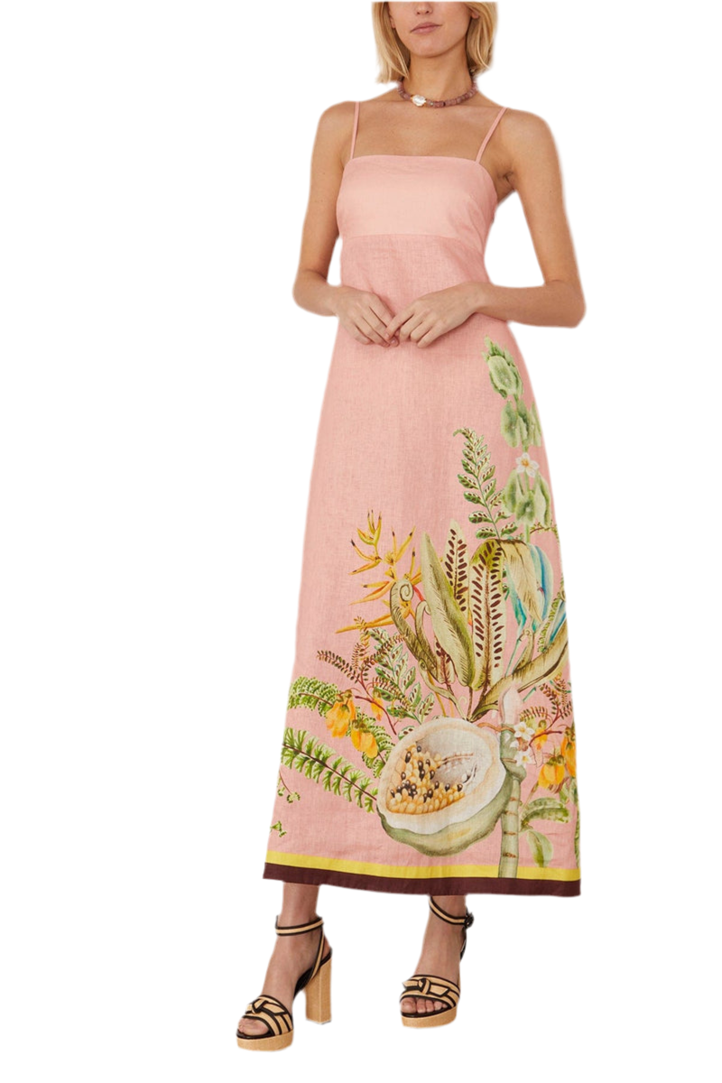 Fruit Sundress Pink