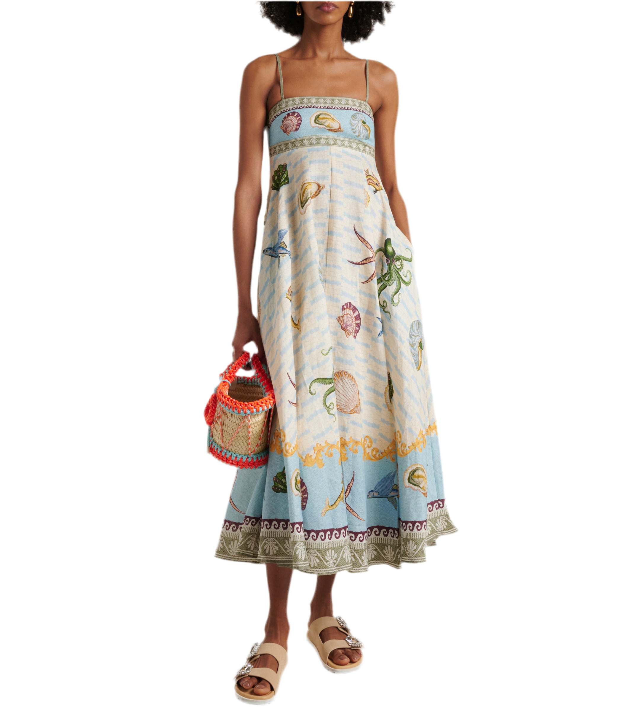 Starfish Sundress White