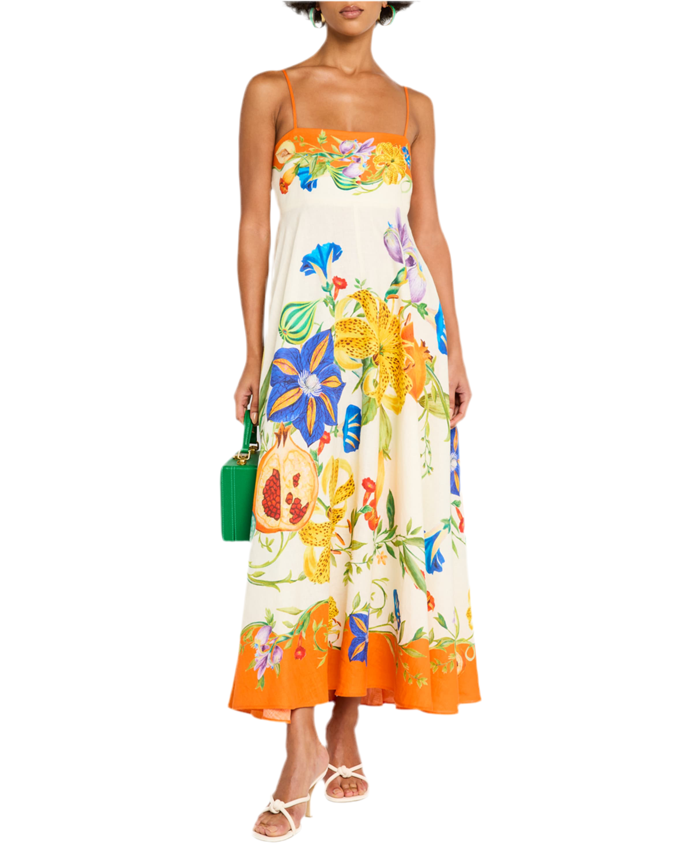 Fruit Sundress Orange