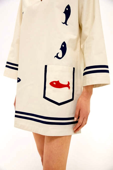 Unique Fish Mini Tunic