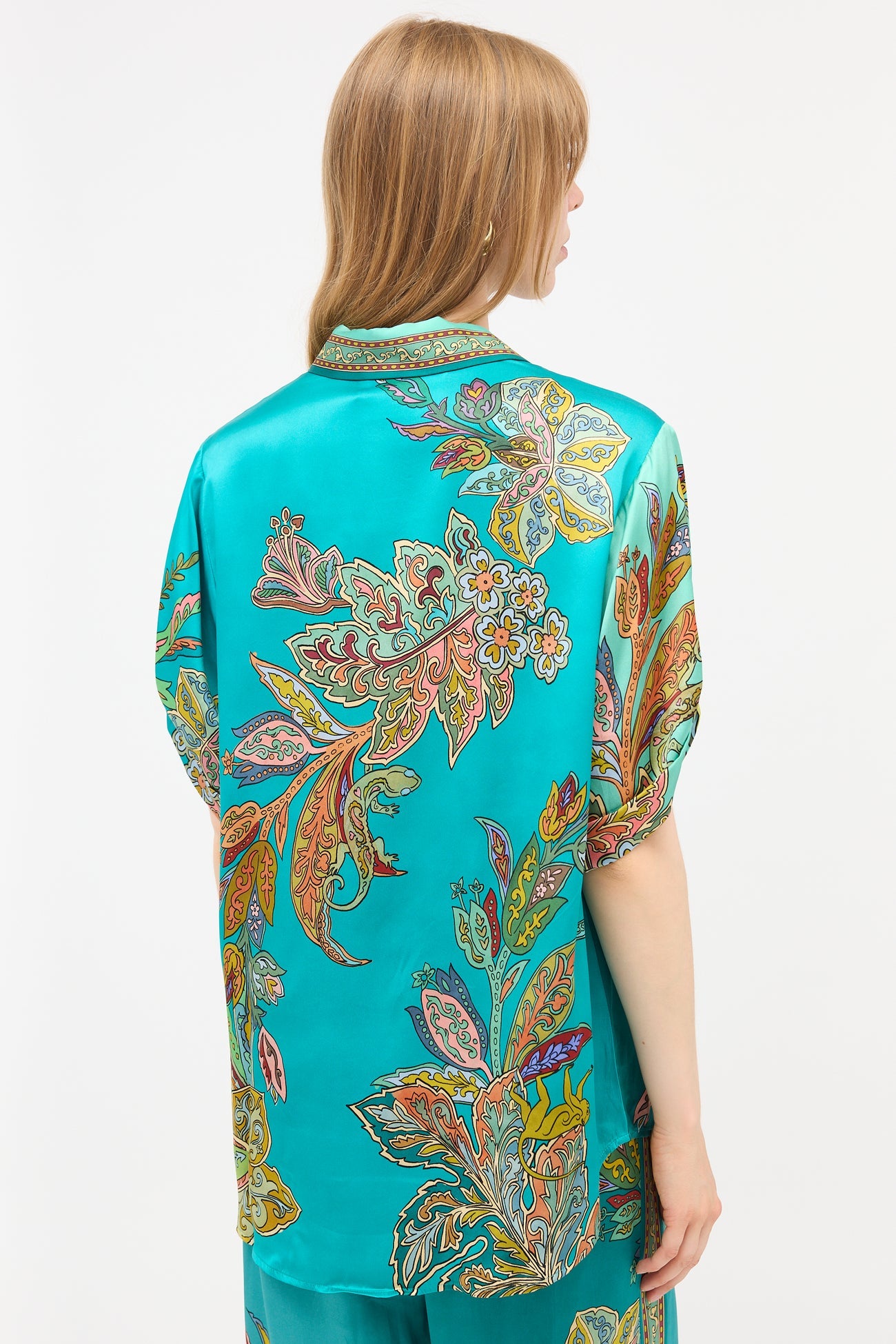 Unique Teal Outfit Set