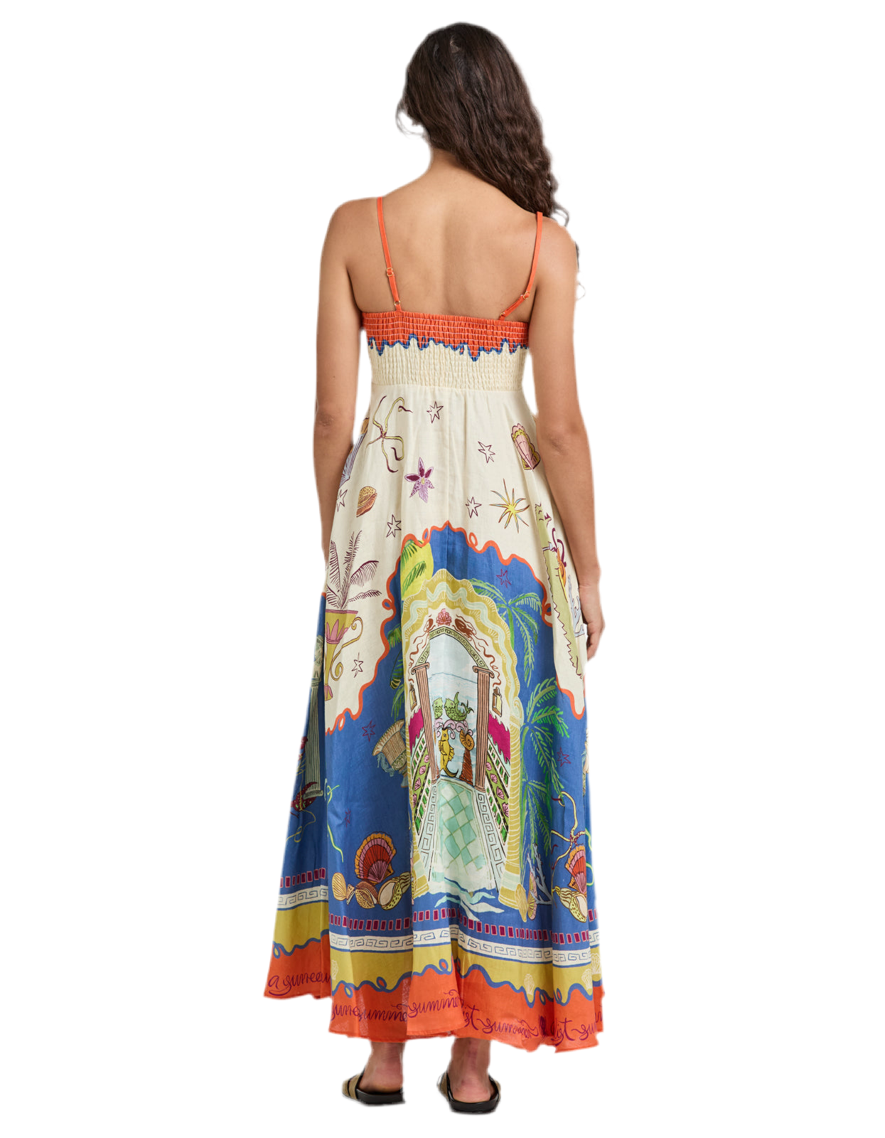 Greek Blue Sundress