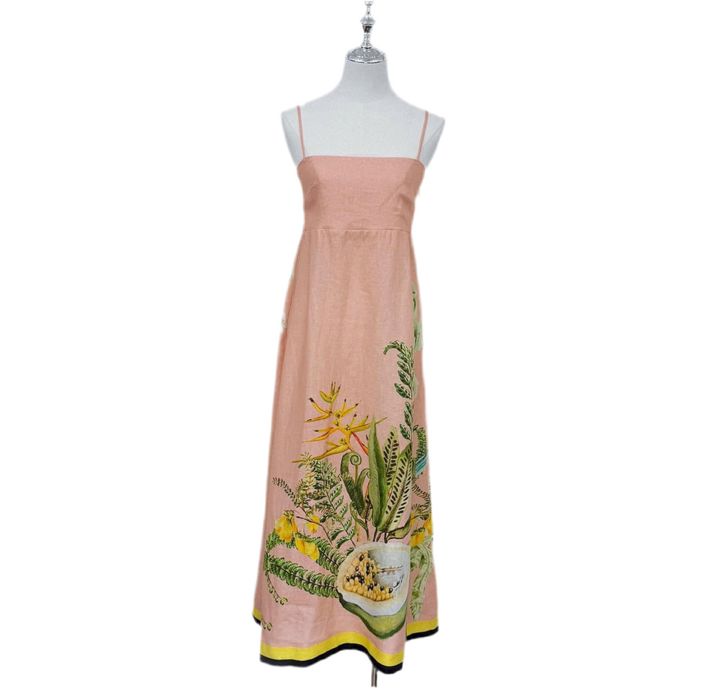 Fruit Sundress Pink