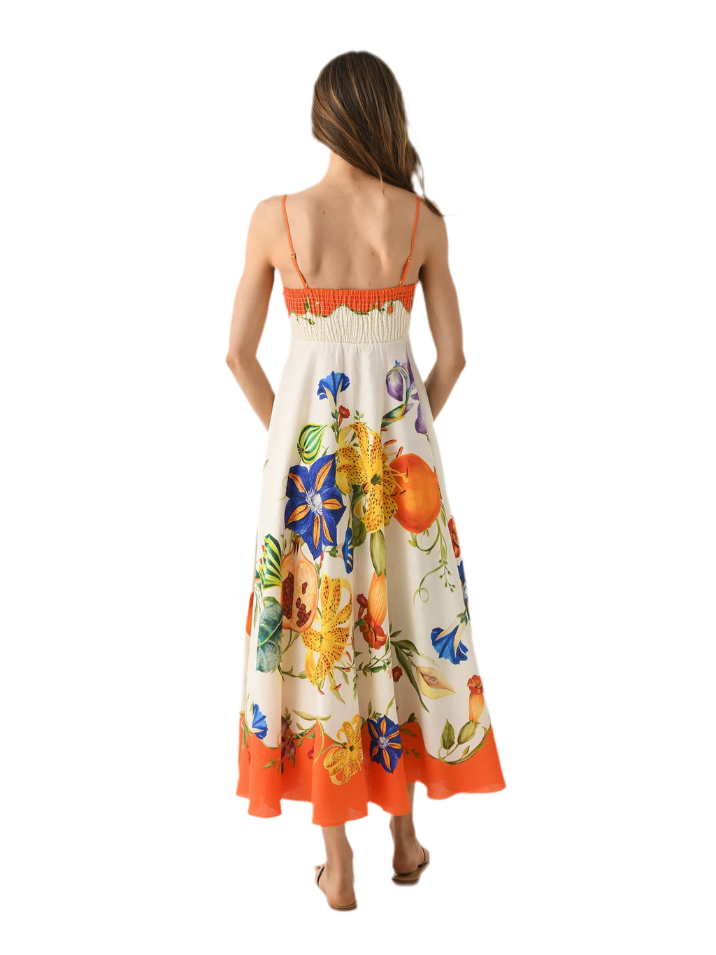 Fruit Sundress Orange