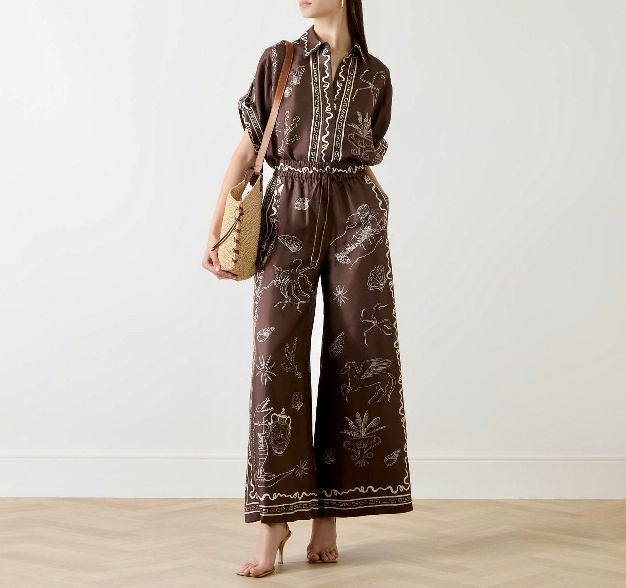 Unique Chocolate Seashell Outfit Set