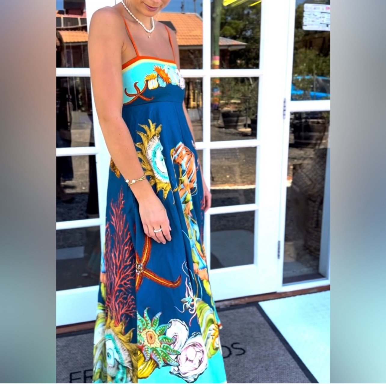 Jellyfish Sundress Blue