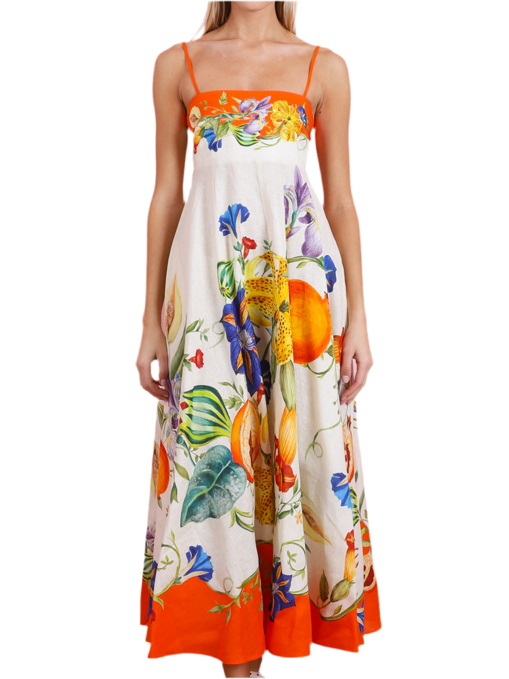 Fruit Sundress Orange