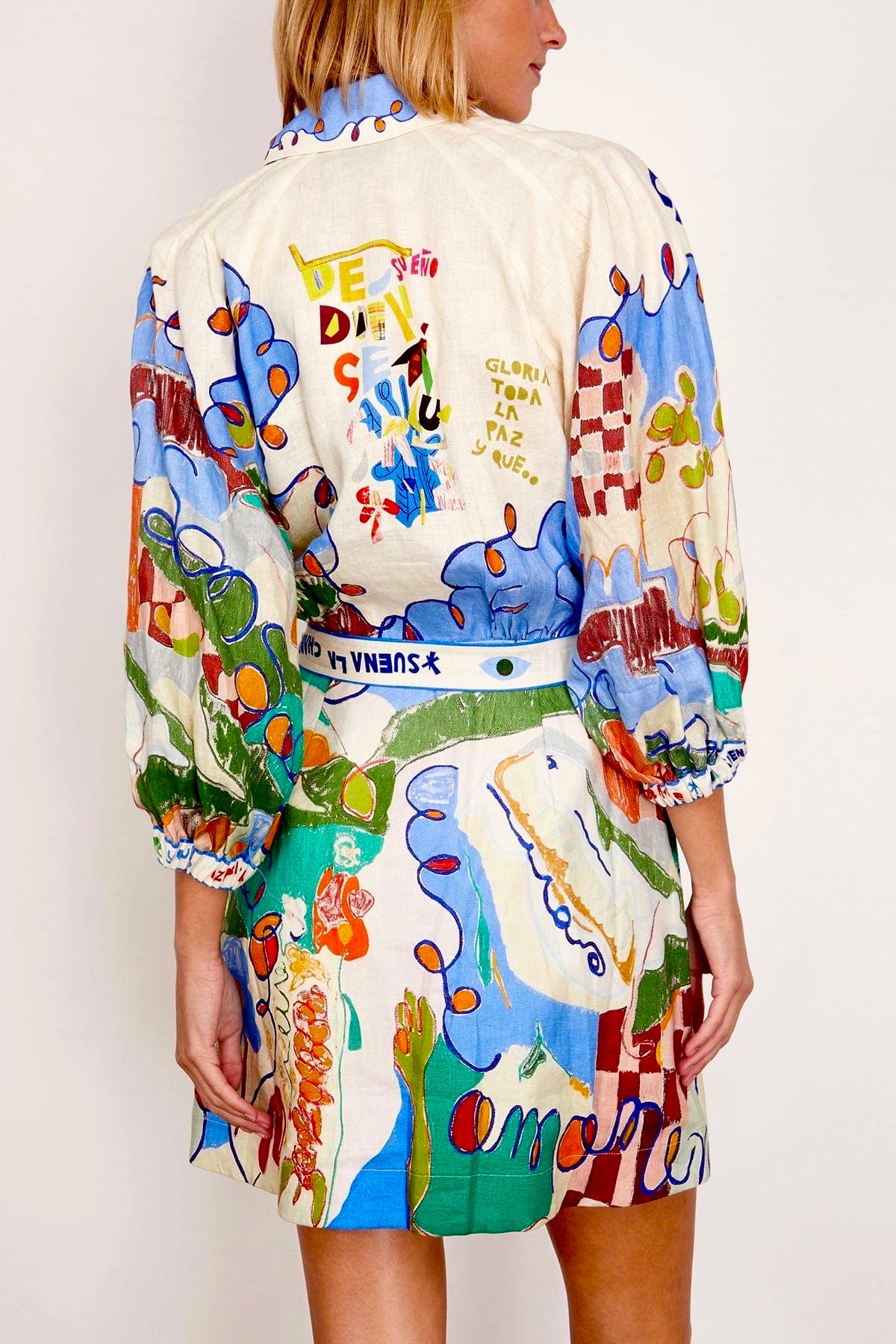 Unique Mini Shirt Dress