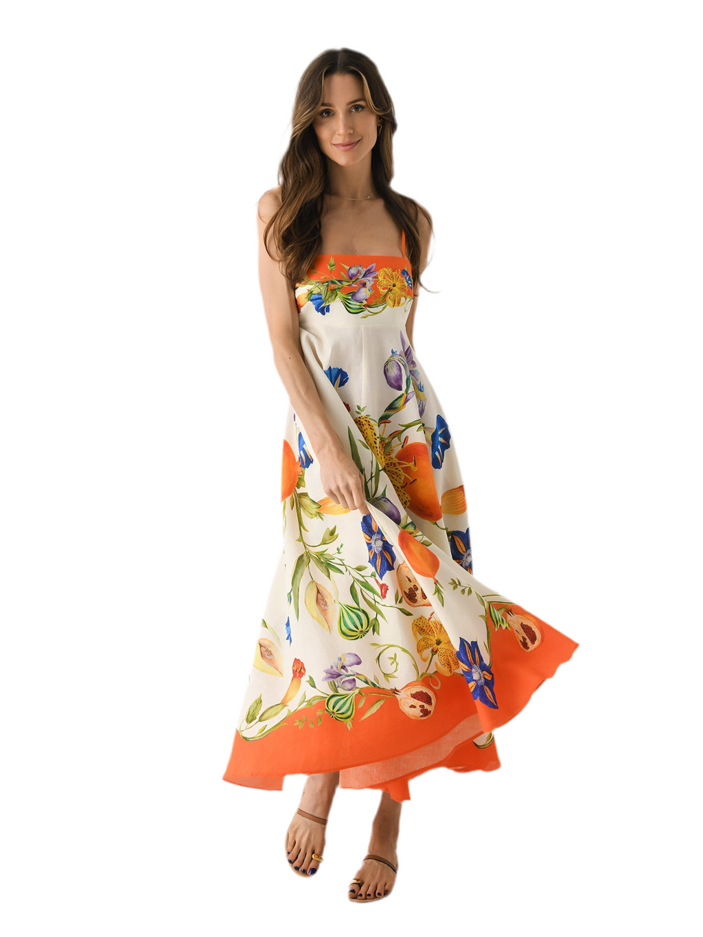 Fruit Sundress Orange
