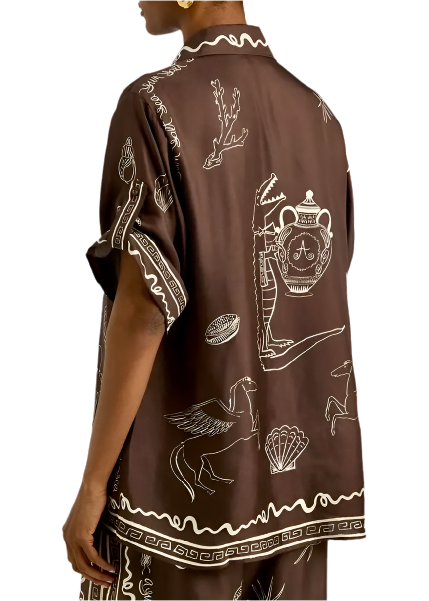 Unique Chocolate Seashell Outfit Set