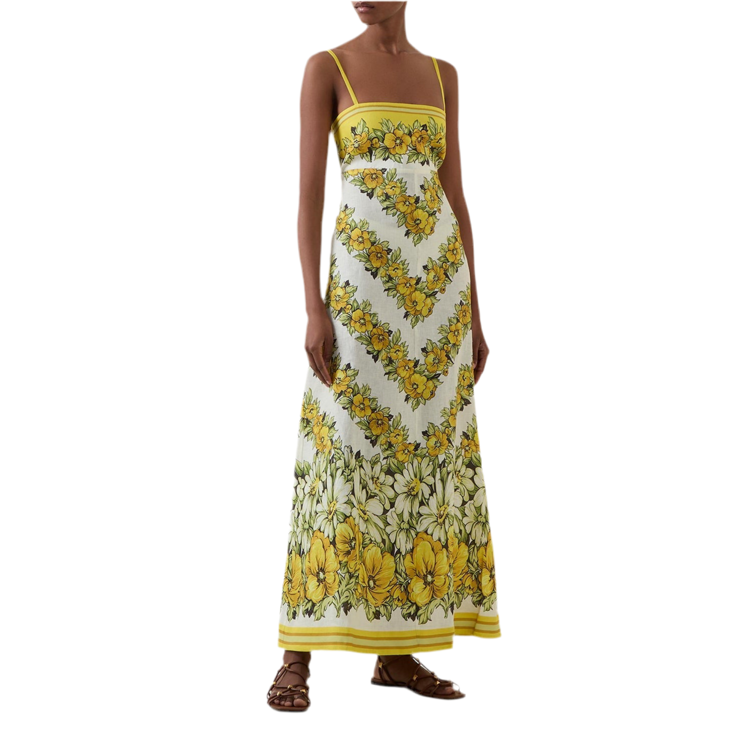 Floral Yellow Sundress