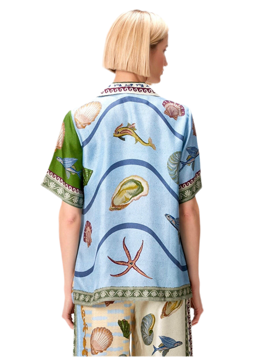 Unique White Seashell Outfit Set