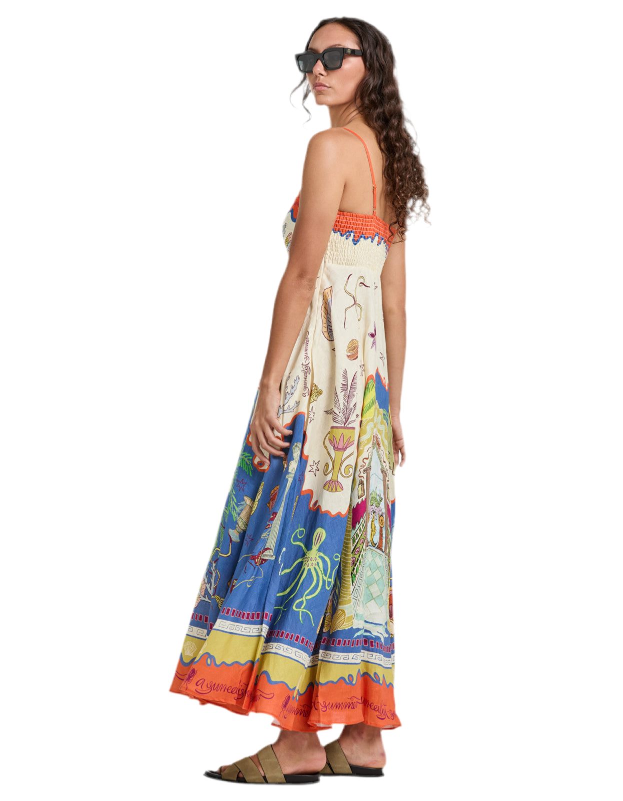 Greek Blue Sundress