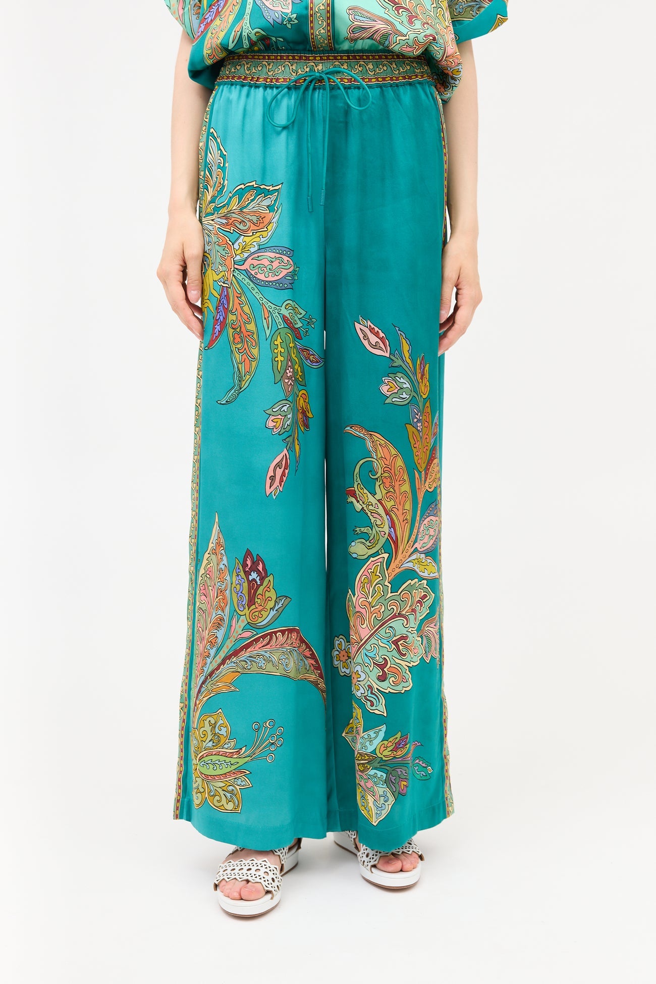 Unique Teal Outfit Set