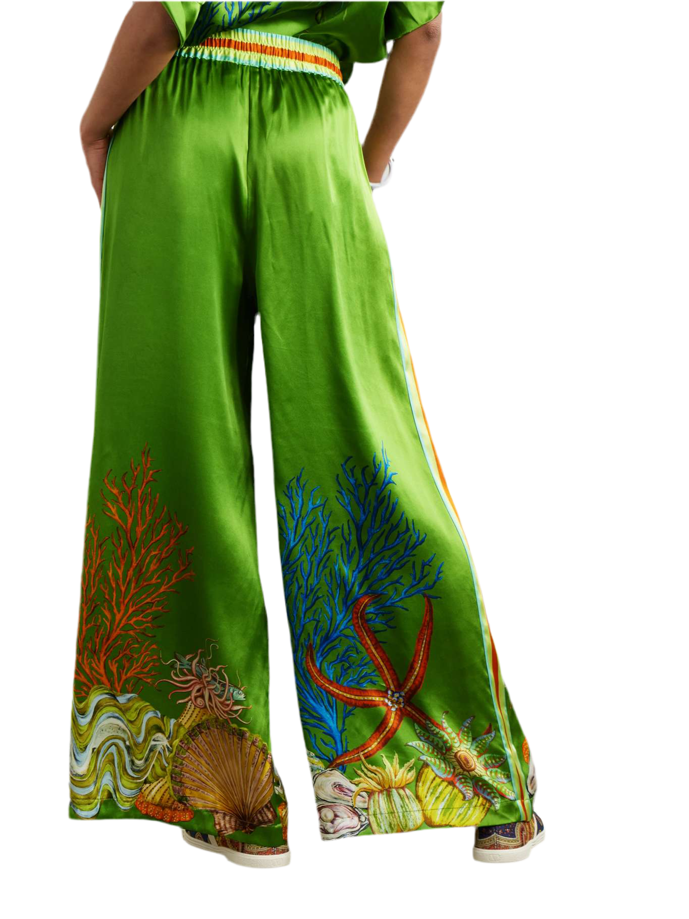 Unique Green Starfish Outfit Set