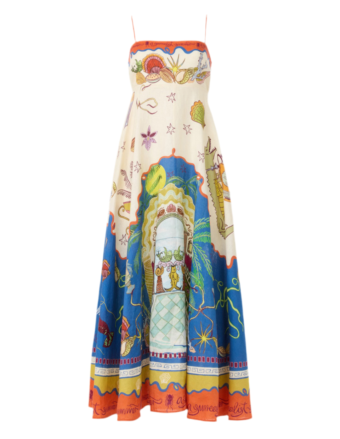 Greek Blue Sundress