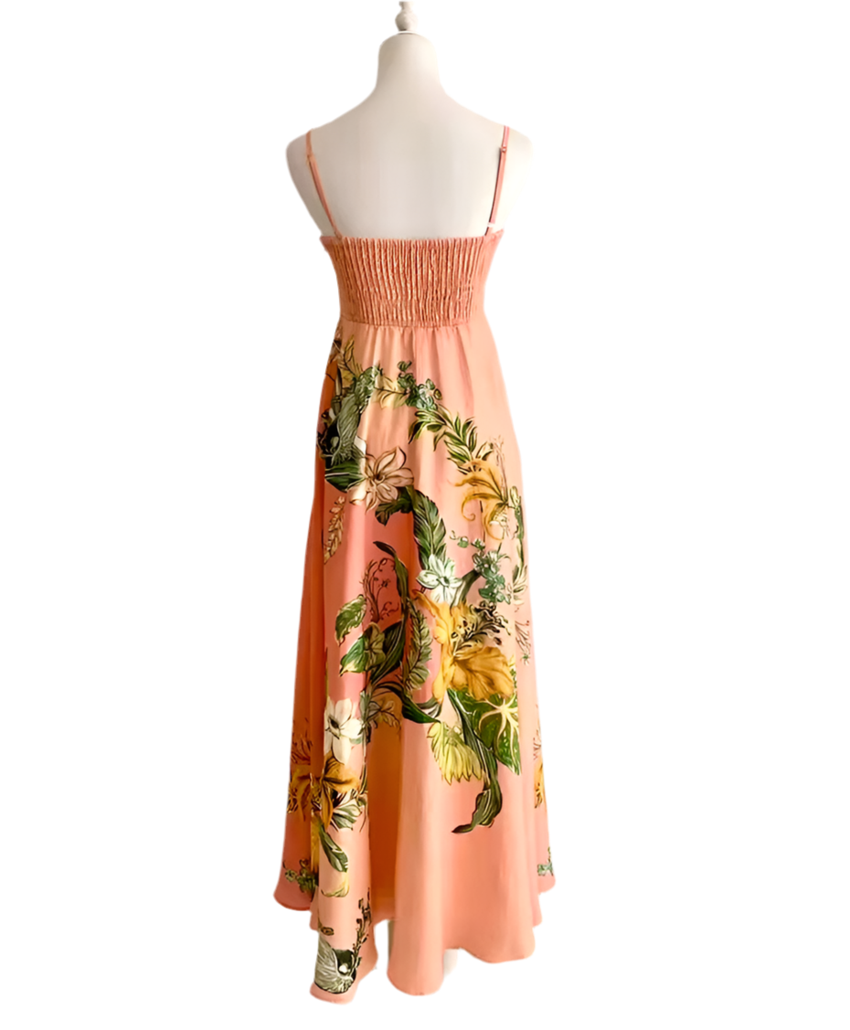 Floral Sundress Coral