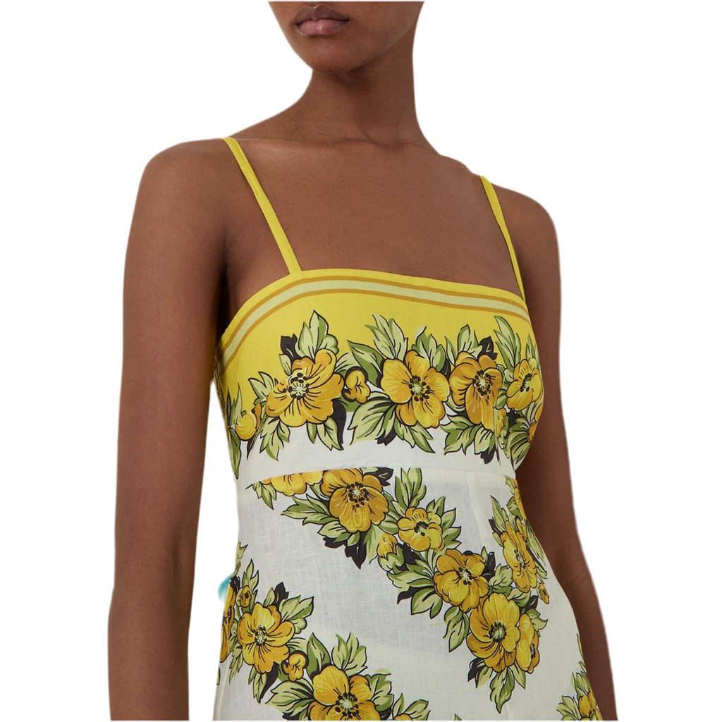 Floral Yellow Sundress