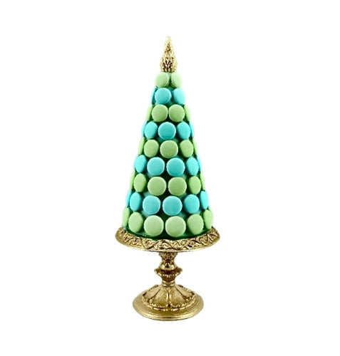 Blue and Green Macaron Tree