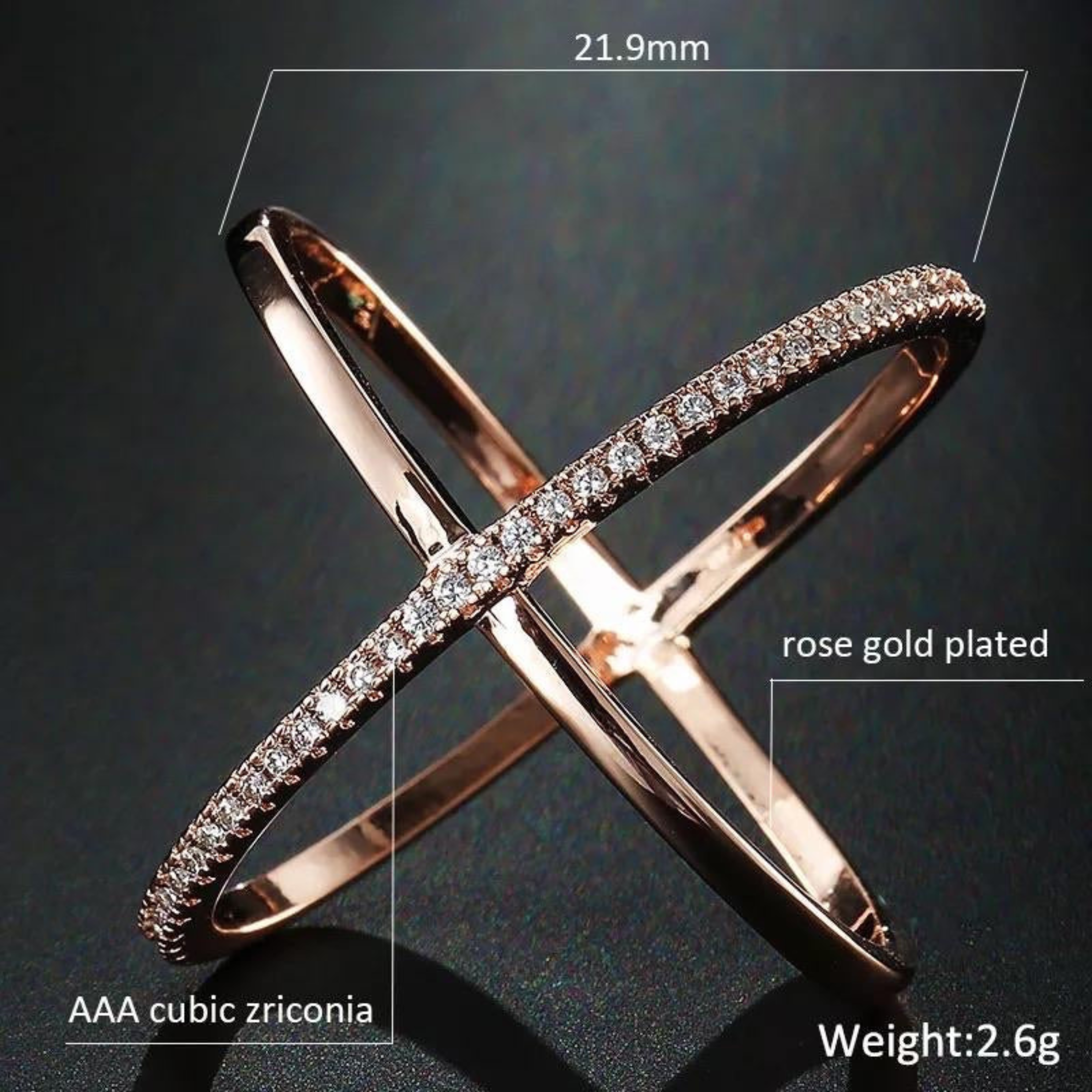Crystal X Rings