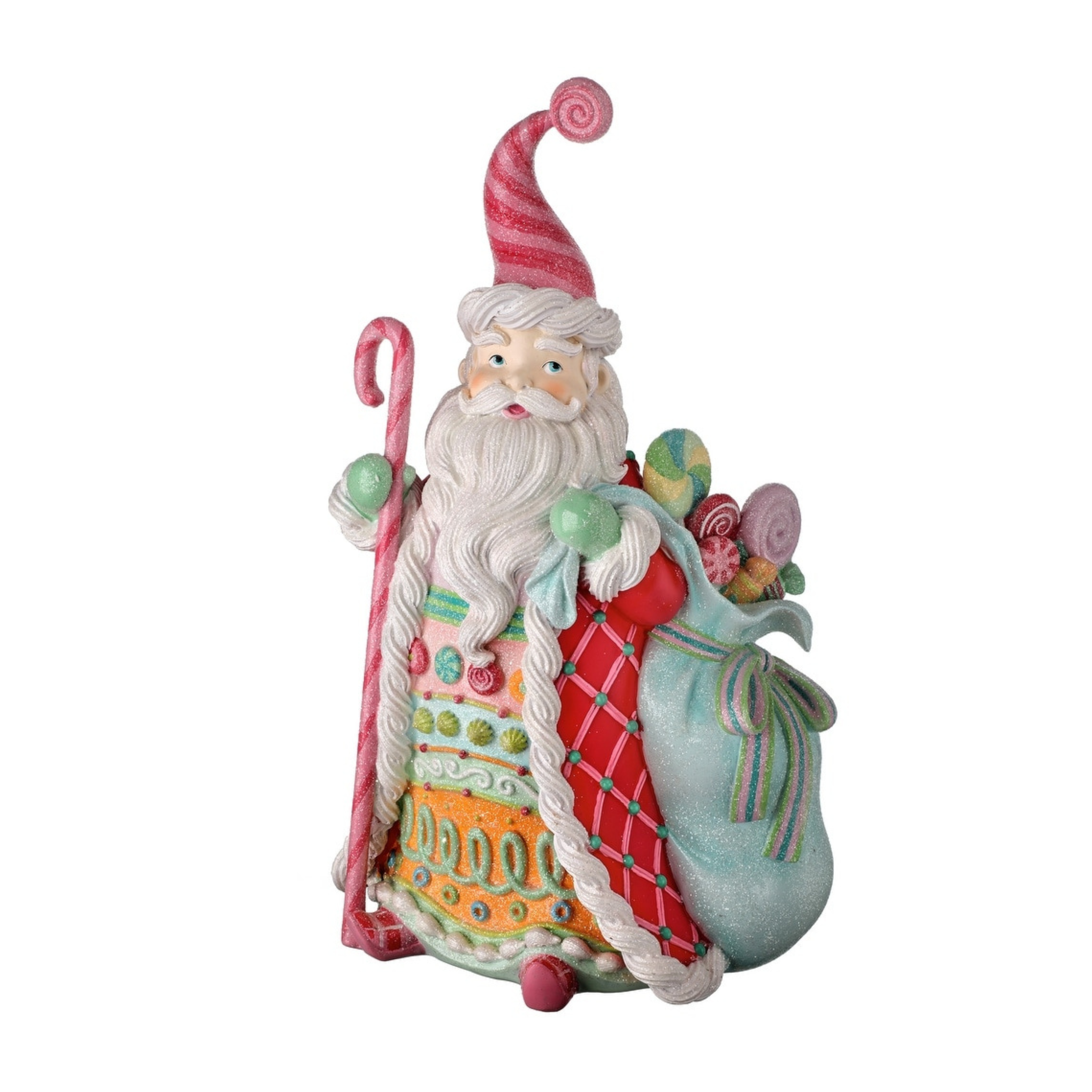 Candy Santa Figurine