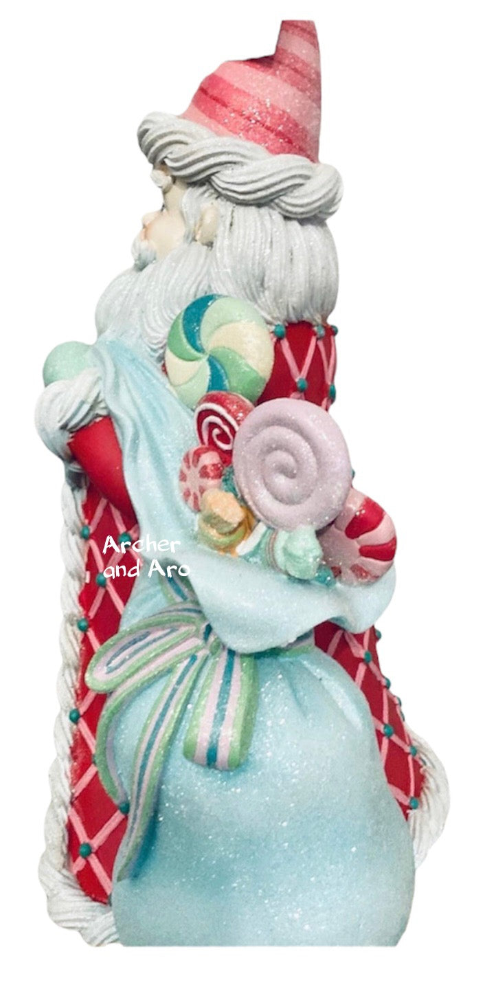 Candy Santa Figurine