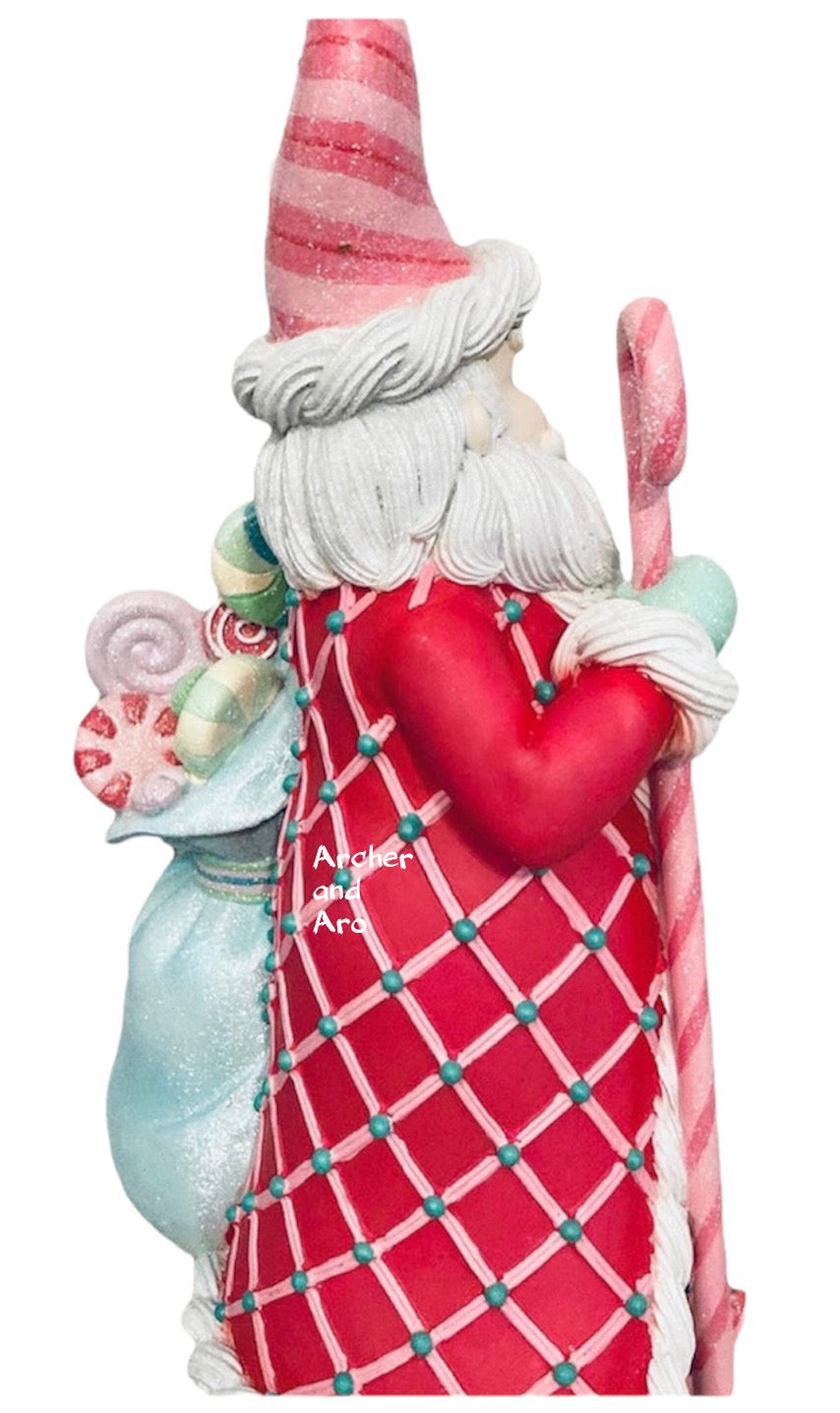Candy Santa Figurine